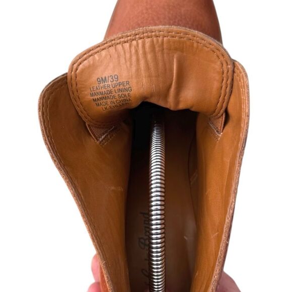 LUCKY BRAND EUC Ehllen ankle boot in Caramel Size 9M - Picture 8 of 10